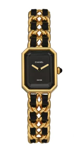 chanel ladies watch ebay|Chanel stainless steel lambskin watch.